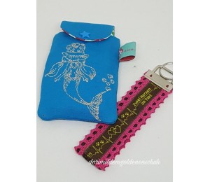 Stickserie - Meerjungfrau Redwork